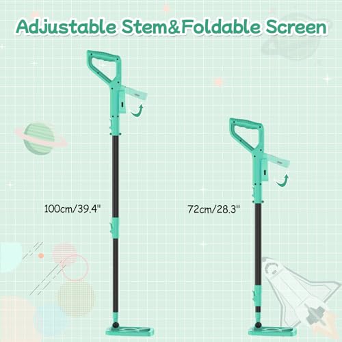 Image of OMMO Metal Detector, Rechargeable Built-in Battery Kids Metal Detector with Funny LCD Display, Adjustable Metal Detectors for Kids with IP67 Waterproof 6.5 inch Search Coil for Exploring Outdoor