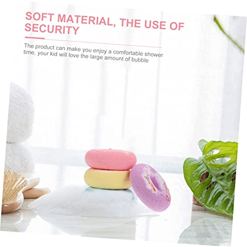 Balacoo 4 Pcs Conjunto De Bola De Sal De Banho Bolas De Banho Em Forma De Bolo Bombas De Banho De Sp