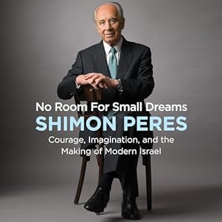 No Room for Small Dreams Audiolibro Por Shimon Peres arte de portada