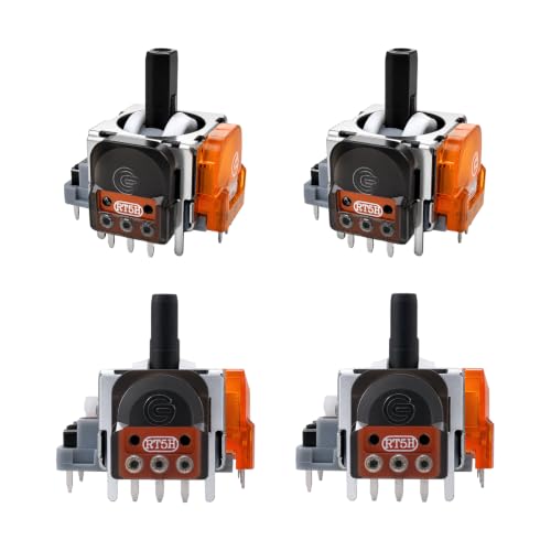 Image of WCDZSU 4 Pcs TMR Joysticks Replacement for DualShock PS4 Controller