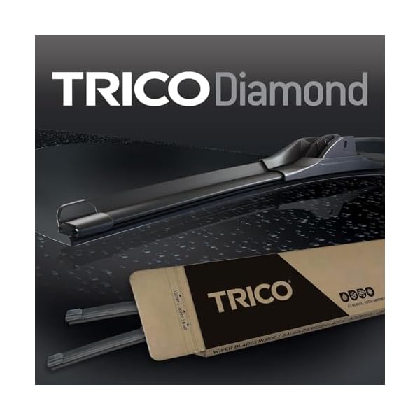 TRICO Diamond™ (25-2616) 26 Inch & 16 inch pack of 2 High Performance Automotive Replacement Windshield Wiper Blades For My Car Super Premium All Weather Beam Blade for Select Vehicle Models - Image 3