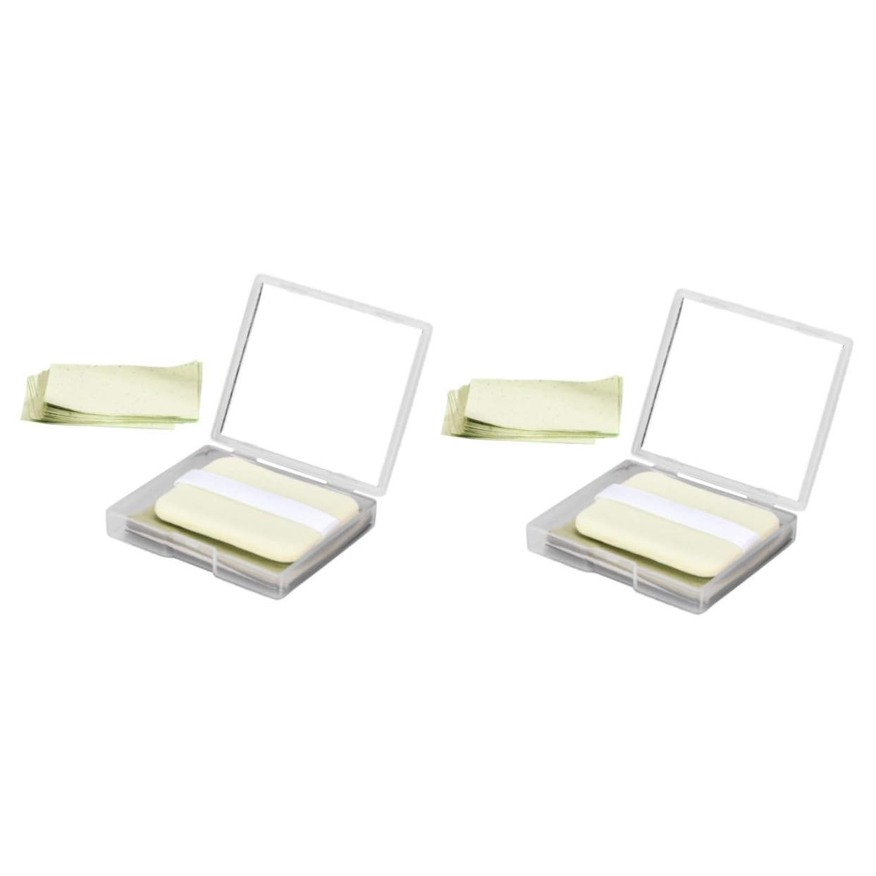Mikinona 2 Sets Oil Absorbing Paper Set for Face Oil Blotting Sheets for Oily Skin Oil-orbing Sheets Facial Cleaning Paper