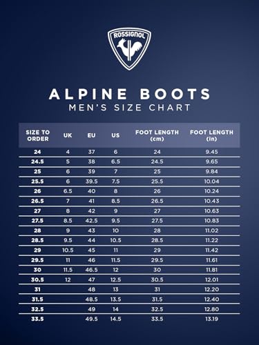 Rossignol Speed 100 HV+ - Downhill Ski Boots for Men and Women - Black
