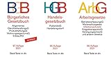 hgb bgbl  BGB + HGB + ArbG in der je aktuellen Auflagen im Set