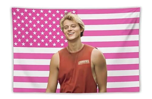 Art Tapestry JJ Maybank Pink Flag - Funny Wall Hanging Flag 3x2 Ft for Room Dorm Parties and Gifts 2