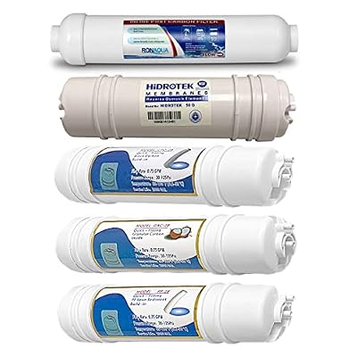 Compact 5-Stage Reverse Osmosis System (Replacement Cartridges)