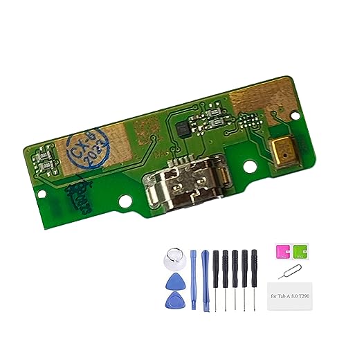 Galaxy tab A 8.0 T290 Replacement Charging USB Port Board Parts for Samsung Galaxy Tab A 8.0 SM-T290 T295 (2019) 8.0 Inches (Not fit for Tab A8 x200 Version)