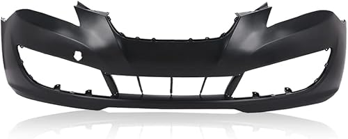 PIT66 Cubierta de parachoques delantero Fascia compatible con Hyundai Genesis Coupe 2010-2012 imprimado HY1000180, 615343714813