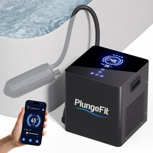 Cold Plunge Chiller Pro, 1/2 HP WiFi Drop-in Ice Bath Chiller for Any Tub