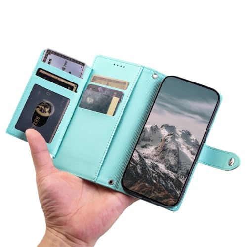Étui pour Oppo Reno 10 5G avec fermeture éclair et portefeuille - 2