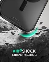 Mous für iPhone Air Transparente Hülle, Abdeckung für Kamerasteuerung, Kompatibel mit MagSafe, Vergilbungsschutz-Hülle – Ansicht 2