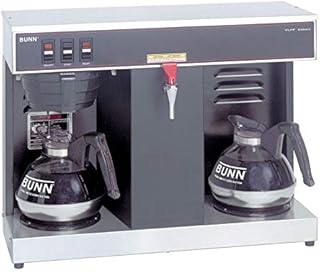 BUNN VLPF, 12-Cup Automatic Commercial Coffee Maker, 2 Warmers, 07400.0005