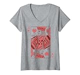 Vintage King Of Hearts Playing Card Design