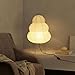 Buovikalo Noguchi Lamp, Wabi-Sabi Paper Floor Lamp, Dimmable Japanese Rice Paper Lantern, Akari Floor Lamp with 3 Color, Japan Lamp for Living Room, Bedroom or Desktop