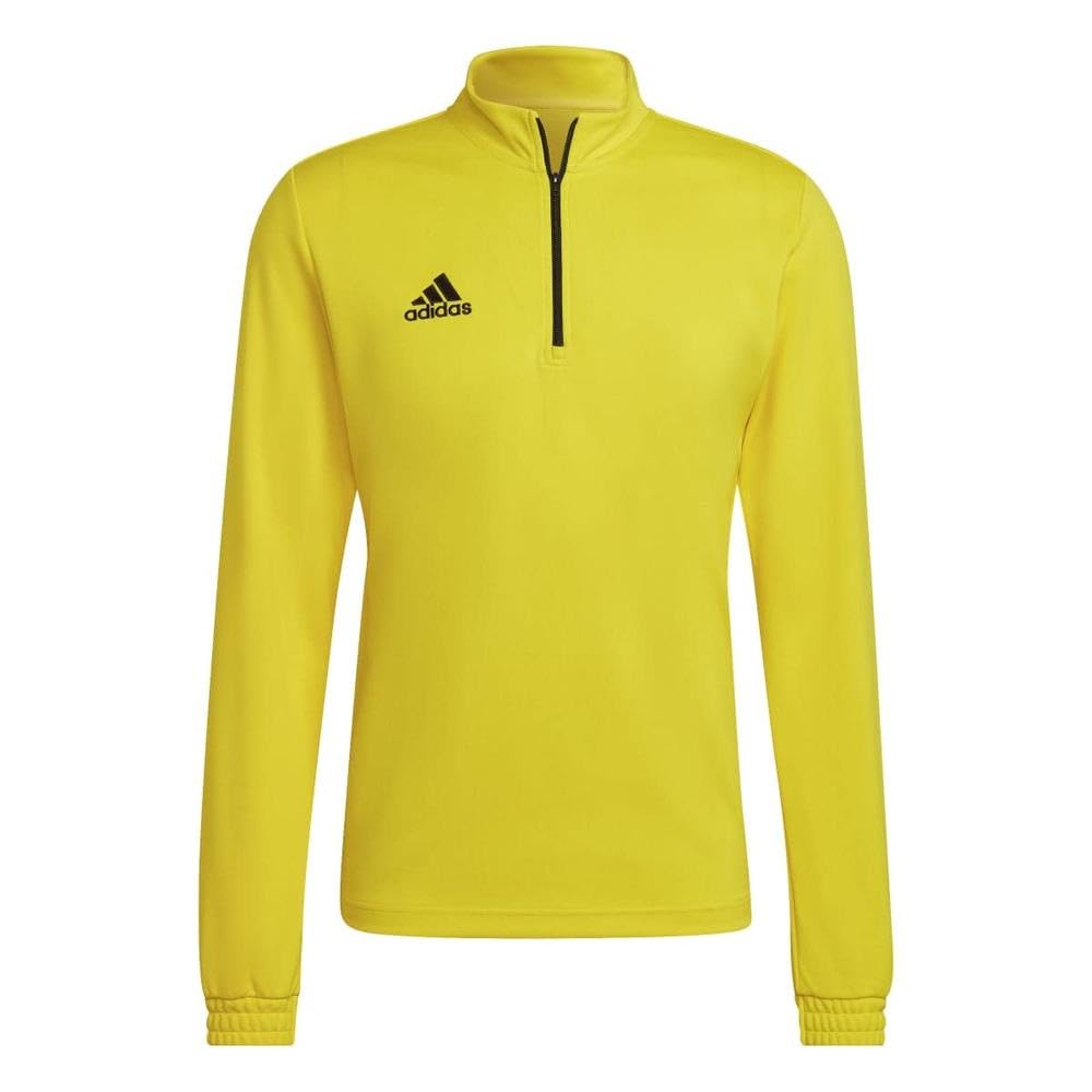 adidas Men's Entrada 22 Training Top, Team Yellow / Black, XXL