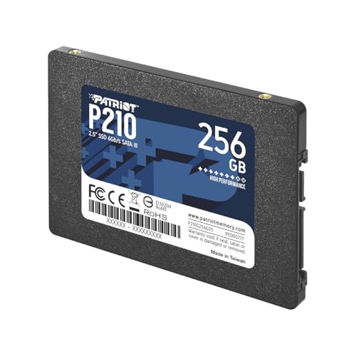 Image of Patriot Memory P210 SATA 3 256GB SSD 2.5 Inch Internal Solid State Drive P210S256G25