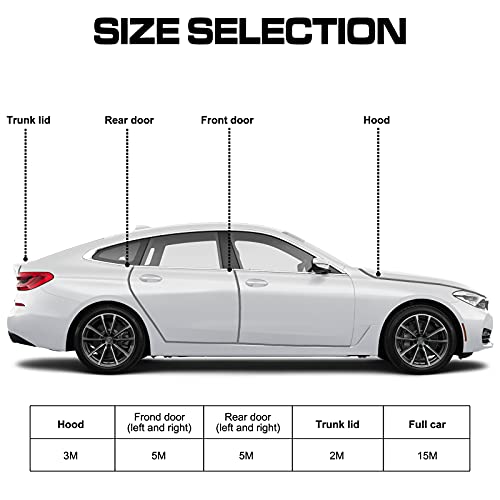 Sonruijie Car Door Edge Guards 16Ft(5M) Universal Fit Rubber U Shape Trim Molding Door Edge Protector Automotive Door Entry Guard Gray #TOP3