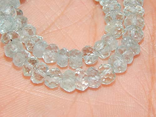 Perles de pierre de lune facettées pour créer un collier d'anniversaire ou cadeau de mariage