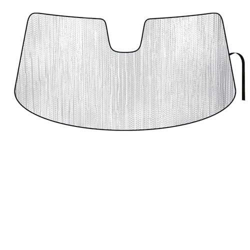 YelloPro Custom Fit Front Windshield Sunshade for 2014 2015 2016 2017 2018 2019 2020 2021 2022 2023 2024 2025 Dodge Durango SUV, UV Reflector Protector Insulated Blockout Accessories [Made in USA]