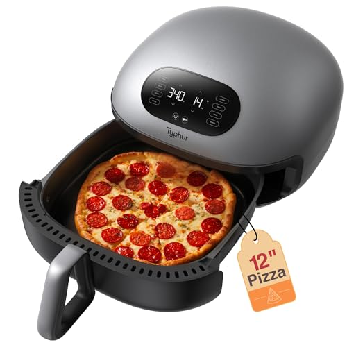 Typhur Indoor Pizza Oven, 12 Inch Pizza Oven Countertop, 15-in-1 Electric Pizza Maker Heats up to 500?F