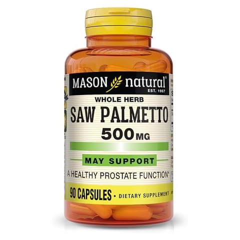 MASON NATURAL Saw Palmetto 500 mg Cover