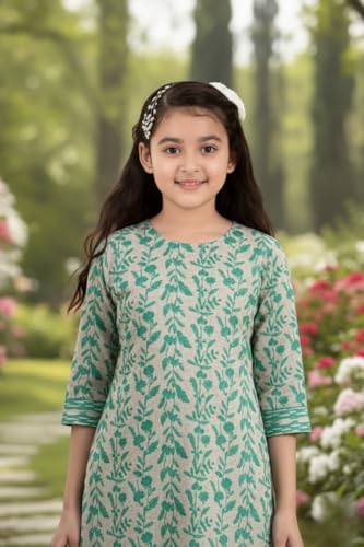 Image of Girls Girls Kurta Set
