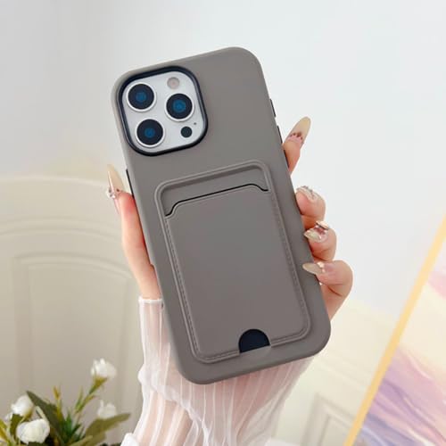 Étui TPU souple iPhone 12 antichoc mat gris qui protège l'écran et les objectifs