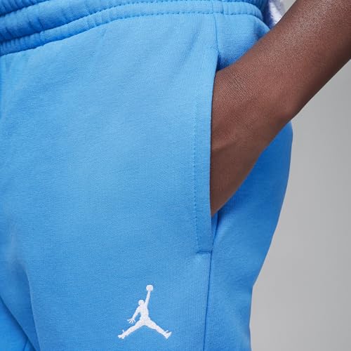 Jordan MJ Brooklyn Fleece Essentials Big Kids' Pants (95D234-U25, Legend Blue) Size Small4