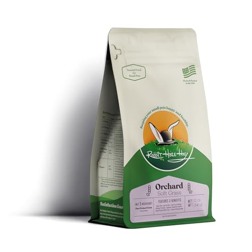 Rabbit Hole Hay Orchard Grass for Small Pets 12 oz