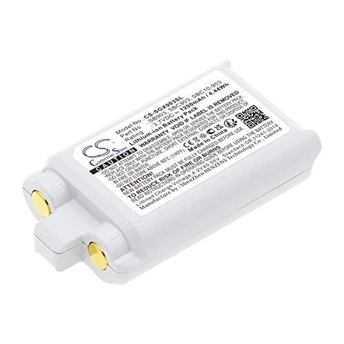 FYIOGXG Cameron Sino Battery for SHURE SLX-D Transmitter PN:SHURE SB903, SBC10-903, SBC903 1200mAh / 4.44Wh
