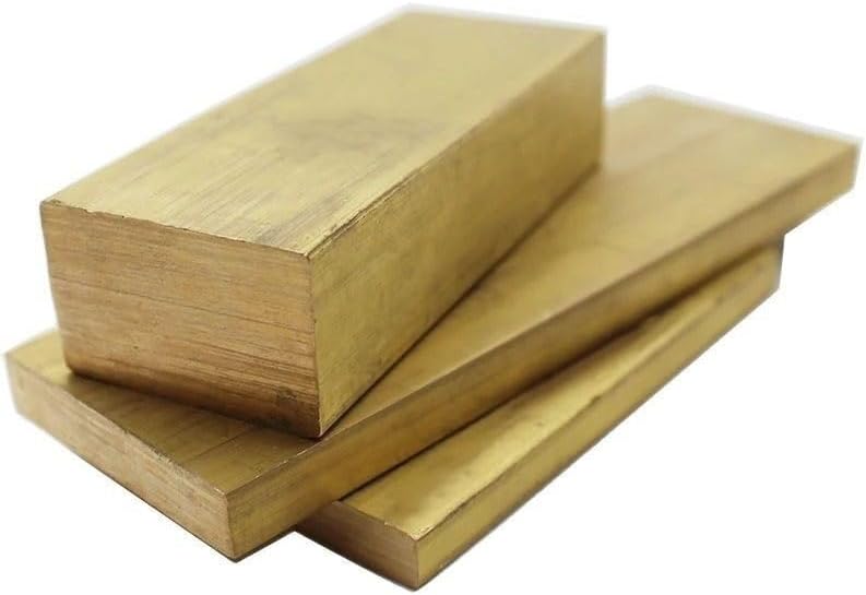 真鍮平角棒 ストック、 真鍮プレート/シート/フラットバー/ロッド、10x40/50/70mm および 12x12/20/30/40