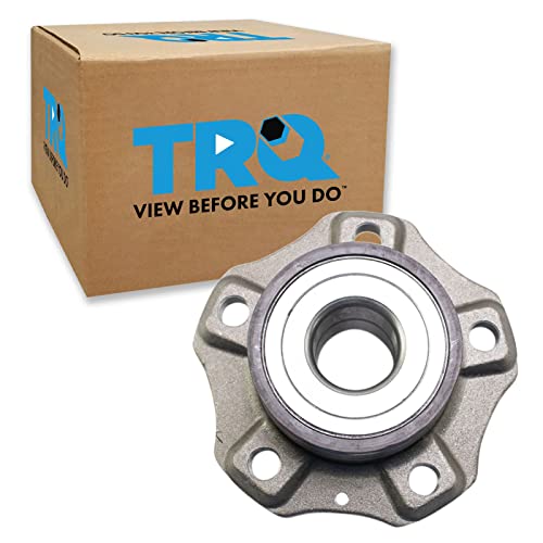 TRQ Wheel Bearing and Hub Assembly 32mm Bearing Compatible with 09-20 Audi A4 09-18 A4 Quattro 17-18 allroad 13 allroad 10-14 A5 10-14 A5 Quattro 18-22 18-22 Sportback 12-18 A6