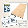 Hardwood Edge Alder Planks - 2-Pack Unfinished Craft Wood - 1/4'' (6mm) Laser Engraving Blanks #4