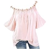 Womens Loose Plus Size Floral Print T-Shirt Tee S-5XL, Lace Ruffle Short Sleeve V-Neck Basic Top Tie...
