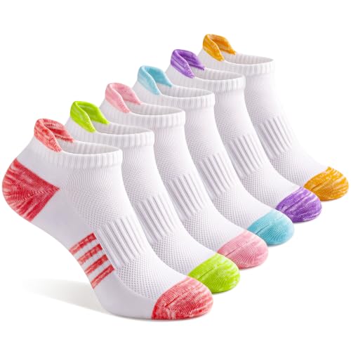 ZOZUUIU Cotton Socks for Women,Cushioned Athletic Running Ankle Socks by ZOZUUIU - Used condition - US$11.73