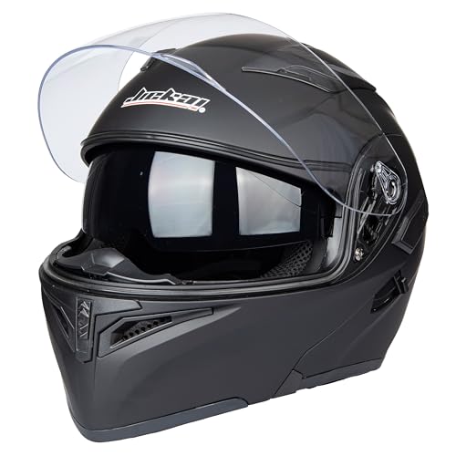 Full Face Motorcycle Helmet Dual Visor Sun Shield