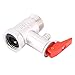 FTVOGUE Safety Valve Water Heater Pressure Relief Check Brass Plated Pressure Valve 0.9MPa G1/2in
