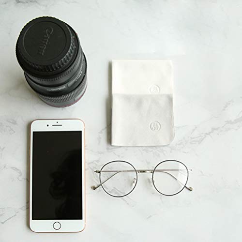 Excelente pano para óculos 10 peças de microfibra para limpar lentes óculos telas câmeras iPad iPhon