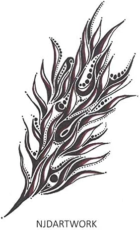 Feather - Pen Drawing - 6.5 In. by 5 In.