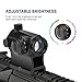 OTW Red Dot Sight,1x20mm 4 MOA Red Green Dot Sight Micro Scope