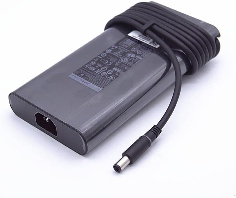 240W 180W Slim Charger for Dell Precision 7770 7670 7760 7750 7740 7730 7660 7550 3240 3260 P29E P34E P44E D16S001 D16U001 Mobile Workstations Genuine 19.5V 12.3A/9.23A AC Power Supply Adapter Cord