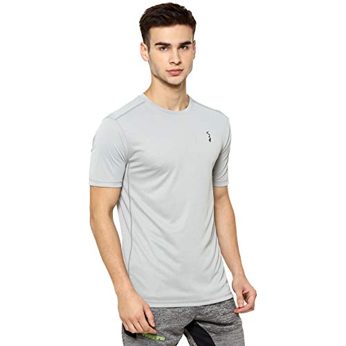 Image of CAHOOT Men's Activewear T-Shirt for Casual Wear | Crew Neck | Short Sleeve | Pull On Closure | Jersey T-Shirt Crafted with Comfort Fit for Everyday Wear