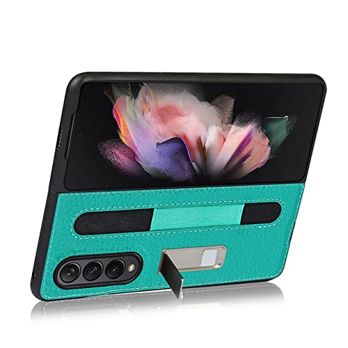 Protection Samsung Galaxy Z Fold 3 antichoc avec étui stylet vert