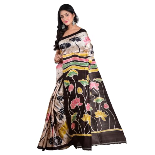 3stones pure silk saree in pure silk – image 2