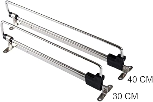 Miniatura 4 de Barra retráctil resistente para armario y armario, barra extraíble para colgar pantalones, barra telescópica, barra de armario para armario,