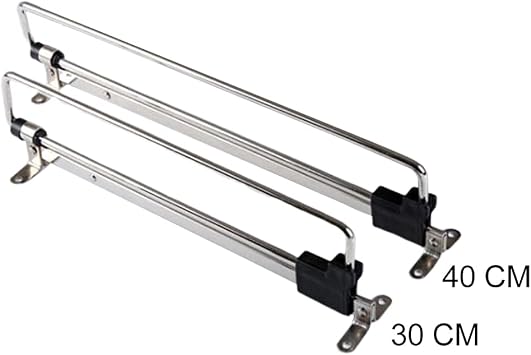 Heavy Duty Retractable Wardrobe Closet Pull Out Rod, Hanger Trousers Pull Out Hanger Rail Telescopic, Closet Rod for Wardrobe Houseware