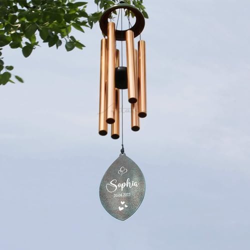 Image of ASTARIN Personalized Retirement Wind Chime, Retirement Gifts Outdoor Wind Chimes, Retirement Gifts for Women, Teachers, Coworkers, Nurses, Bosses