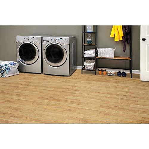 Mohawk Elite Bumble Oak 8'6" W x 12' L Cut Sheet Vinyl Roll - Thumbnail 4