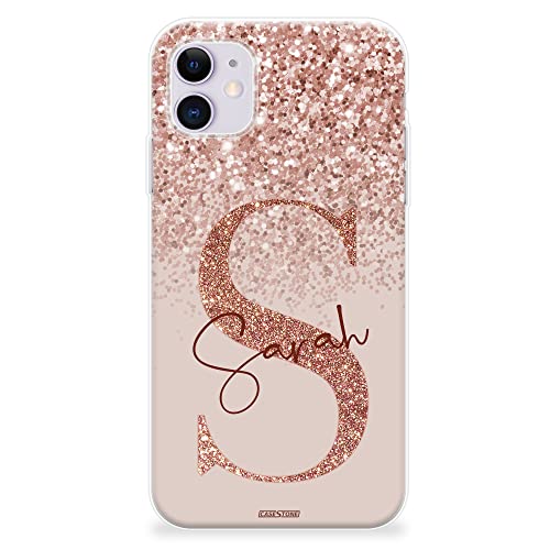 CaseStone Personalised Phone Cases fit Apple iPhone – Custom Design Made in UK Clear Soft Silicone Case Cover – Great Gifts for Birthday, Christmas (iPhone 7, 03)