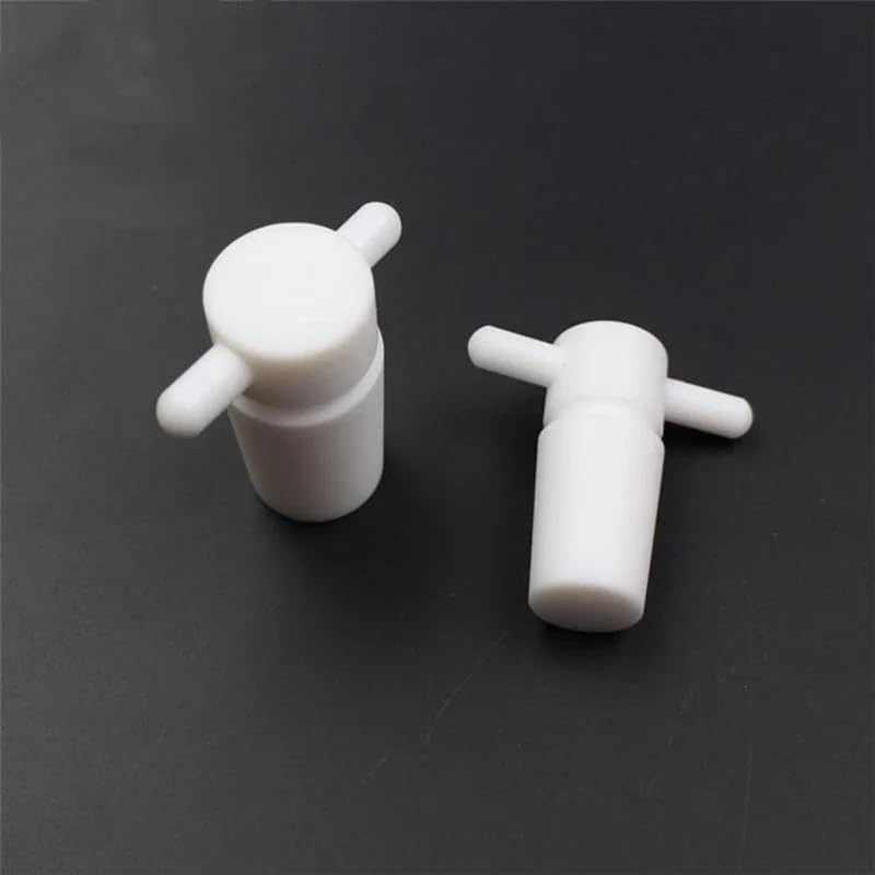PTFE Sealing Plug with Handle - Solid Stopper for Lab Experiments (14/19/24/29/34#)(Caliber 24)